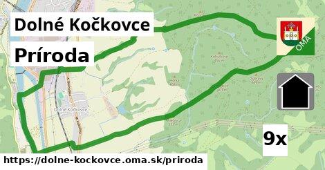 príroda v Dolné Kočkovce