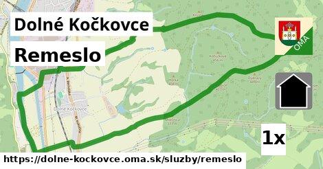 remeslo v Dolné Kočkovce