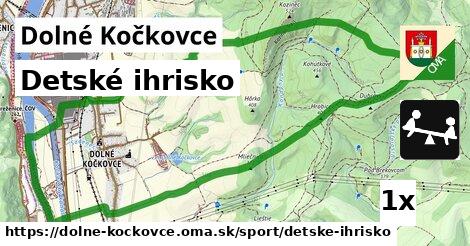 detské ihrisko v Dolné Kočkovce