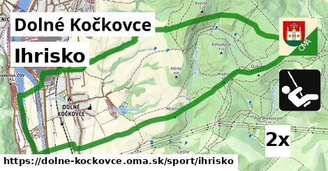 Ihrisko, Dolné Kočkovce