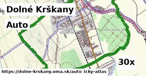 auto v Dolné Krškany