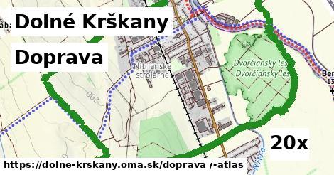 doprava v Dolné Krškany