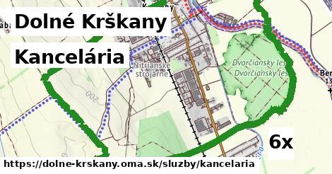 Kancelária, Dolné Krškany