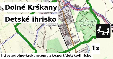 Detské ihrisko, Dolné Krškany