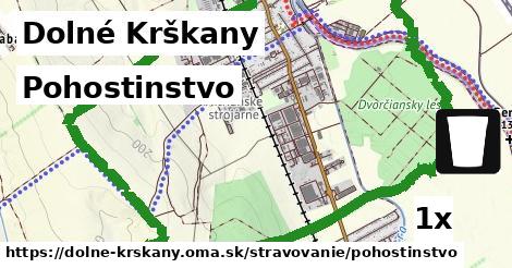 Pohostinstvo, Dolné Krškany