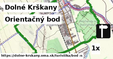 Orientačný bod, Dolné Krškany