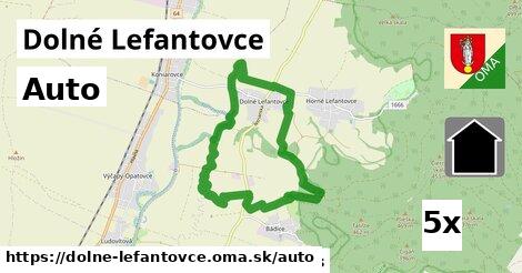 auto v Dolné Lefantovce