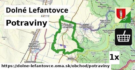 potraviny v Dolné Lefantovce