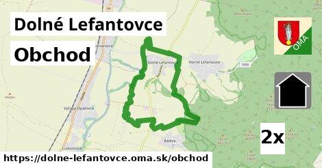 obchod v Dolné Lefantovce