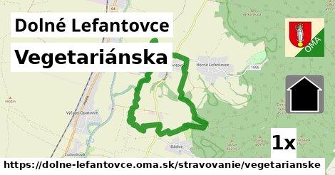 Vegetariánska, Dolné Lefantovce