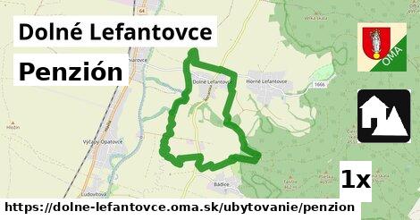 Penzión, Dolné Lefantovce