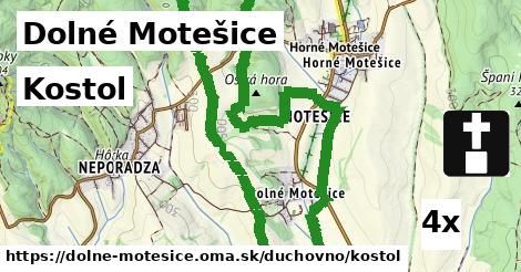 Kostol, Dolné Motešice