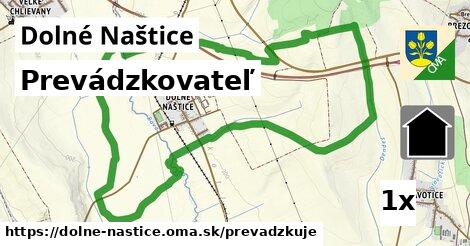 prevádzkovateľ v Dolné Naštice