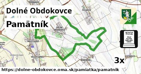 Pamätník, Dolné Obdokovce