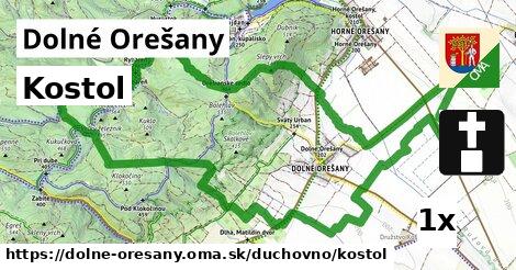 Kostol, Dolné Orešany