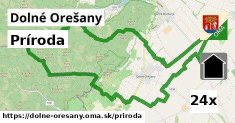 príroda v Dolné Orešany