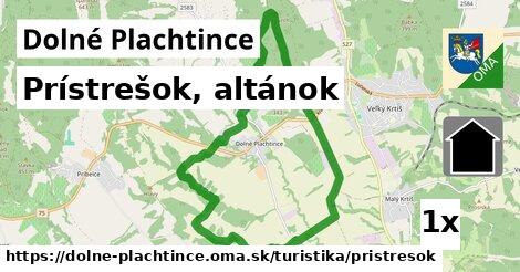 Prístrešok, altánok, Dolné Plachtince