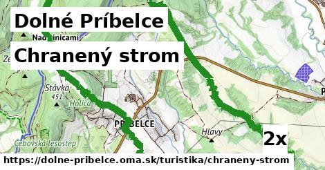 Chranený strom, Dolné Príbelce