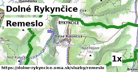 Remeslo, Dolné Rykynčice