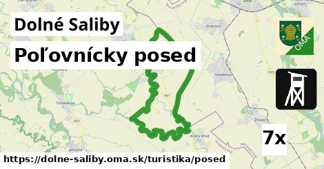 Poľovnícky posed, Dolné Saliby