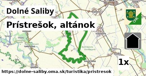 prístrešok, altánok v Dolné Saliby