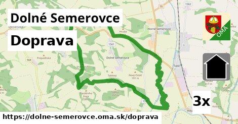 doprava v Dolné Semerovce