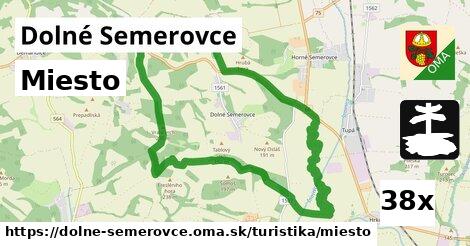 Miesto, Dolné Semerovce