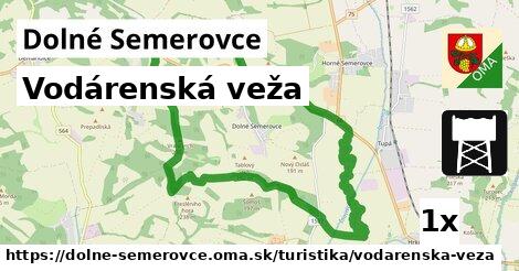 Vodárenská veža, Dolné Semerovce