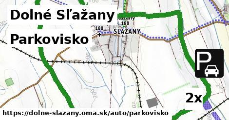 Parkovisko, Dolné Sľažany