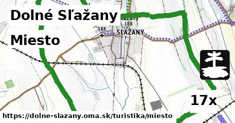 Miesto, Dolné Sľažany