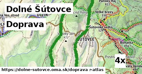 doprava v Dolné Šútovce