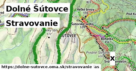 stravovanie v Dolné Šútovce