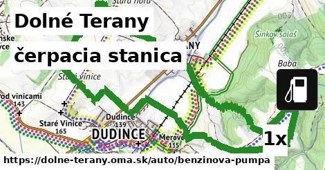 čerpacia stanica, Dolné Terany