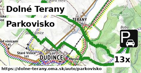 Parkovisko, Dolné Terany