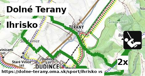 ihrisko v Dolné Terany