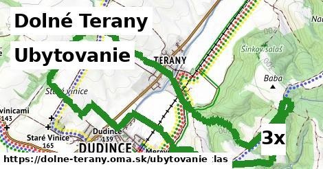 ubytovanie v Dolné Terany