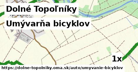 Umývarňa bicyklov, Dolné Topoľníky