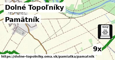 pamätník v Dolné Topoľníky