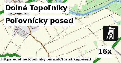 Poľovnícky posed, Dolné Topoľníky