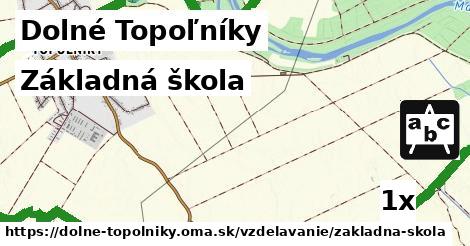 Základná škola, Dolné Topoľníky