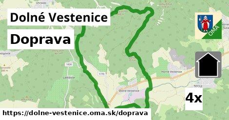 doprava v Dolné Vestenice