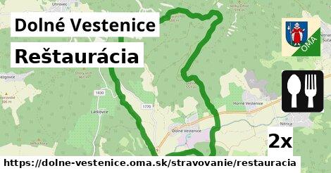 Reštaurácia, Dolné Vestenice