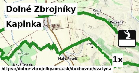Kaplnka, Dolné Zbrojníky