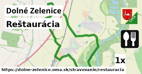 Reštaurácia, Dolné Zelenice