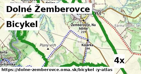 bicykel v Dolné Žemberovce