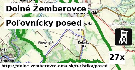 Poľovnícky posed, Dolné Žemberovce