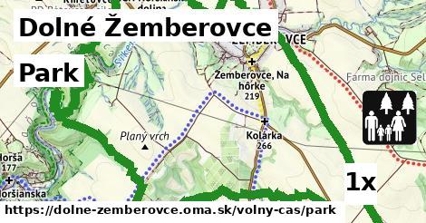 park v Dolné Žemberovce