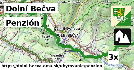 Penzión, Dolní Bečva