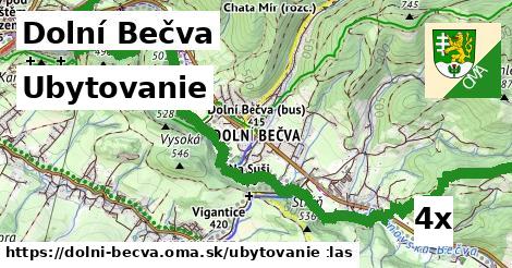 ubytovanie v Dolní Bečva