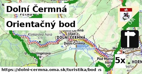 Orientačný bod, Dolní Čermná